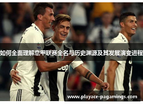 如何全面理解意甲联赛全名与历史渊源及其发展演变进程