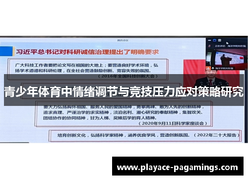 青少年体育中情绪调节与竞技压力应对策略研究