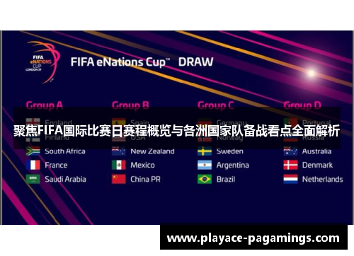 聚焦FIFA国际比赛日赛程概览与各洲国家队备战看点全面解析